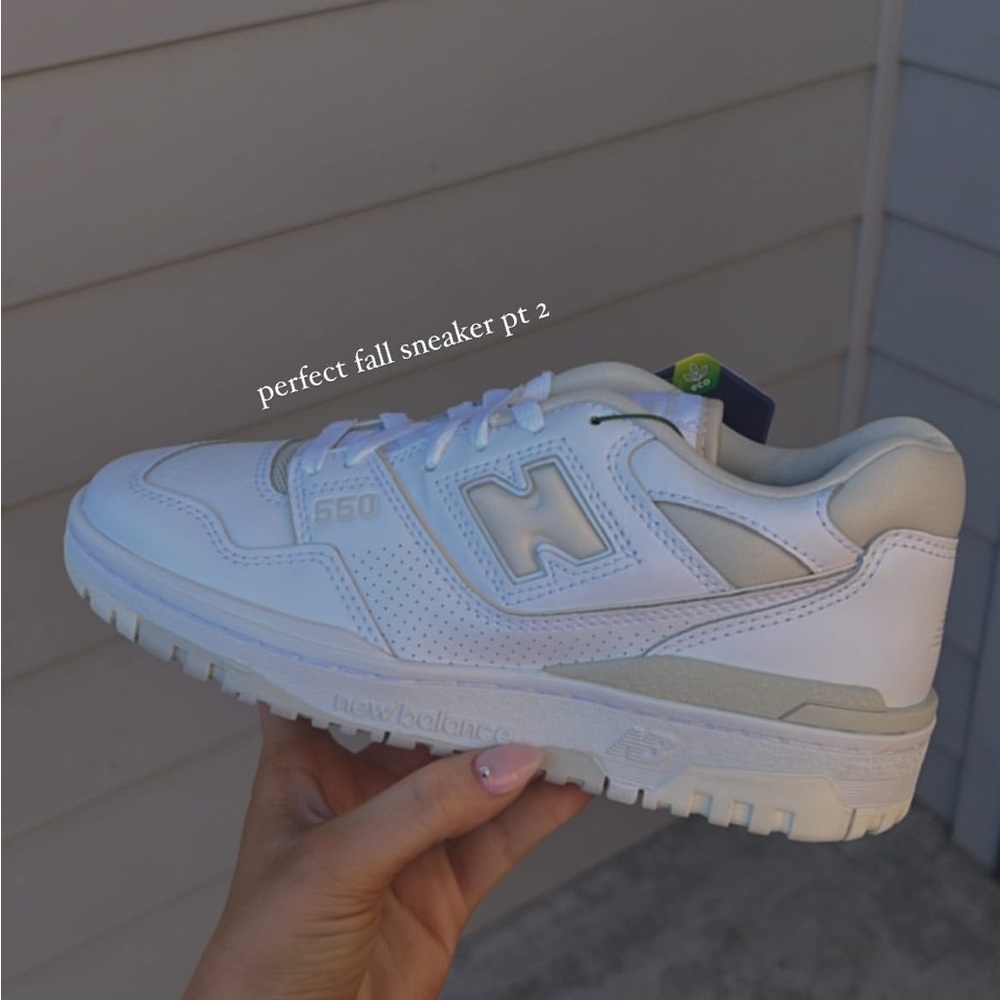 NWT New Balance 550 Silver Birch womens 7.5